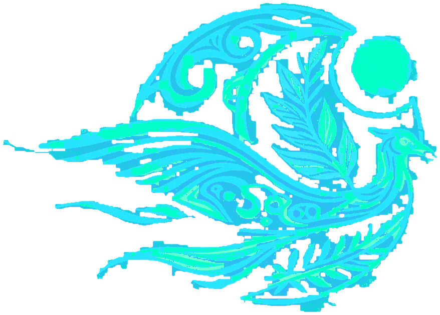 NJAU 电竞社 · 玄鸟 logo